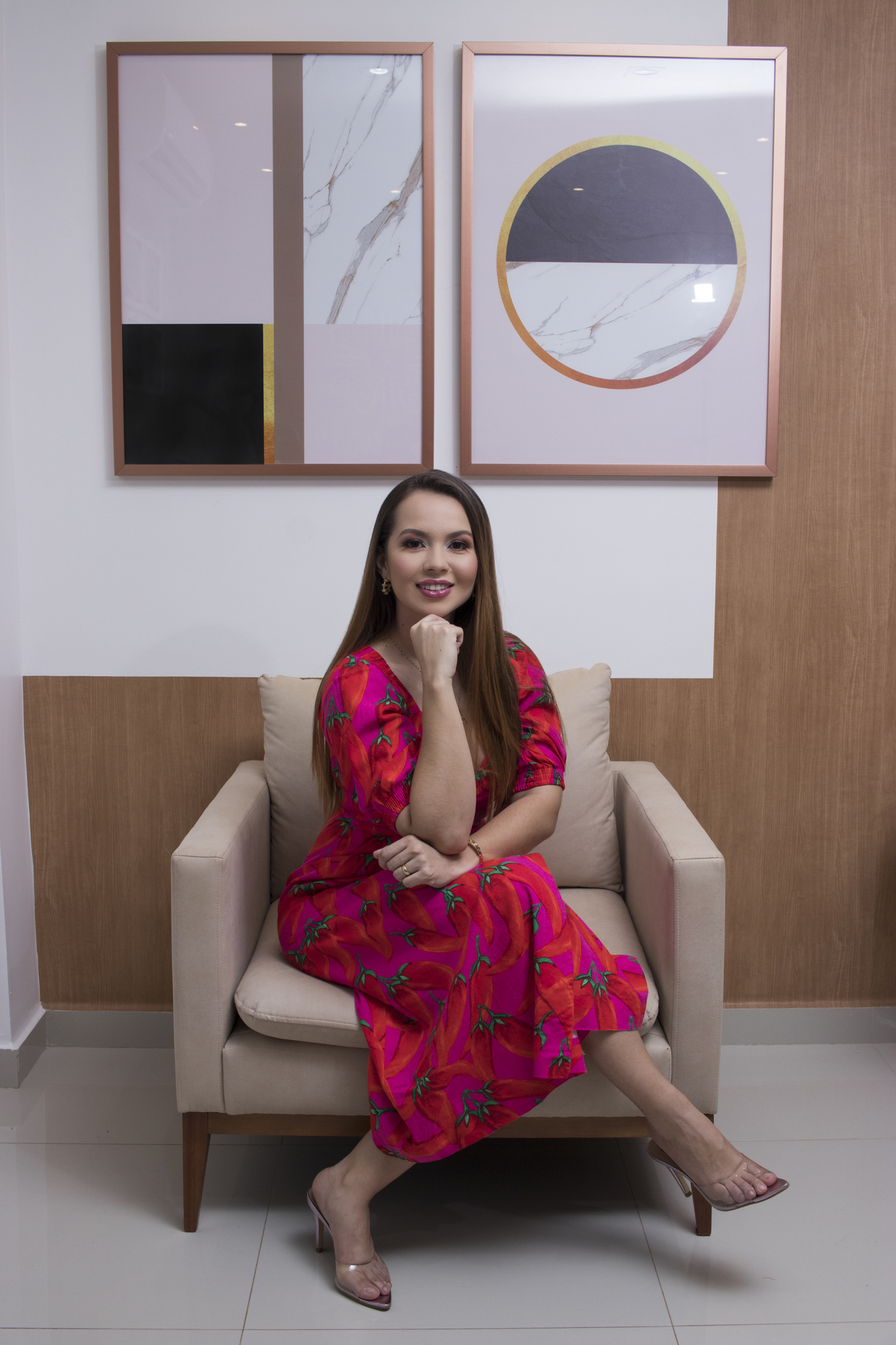 Ensaio empresarial com a esteticista Alana Azevedo para matéria que será publicada na revista Destaque Santarém 2021