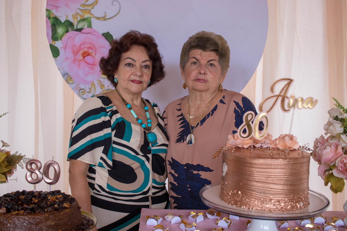 Aniversário de 80 anos - Aina Gonçalves 