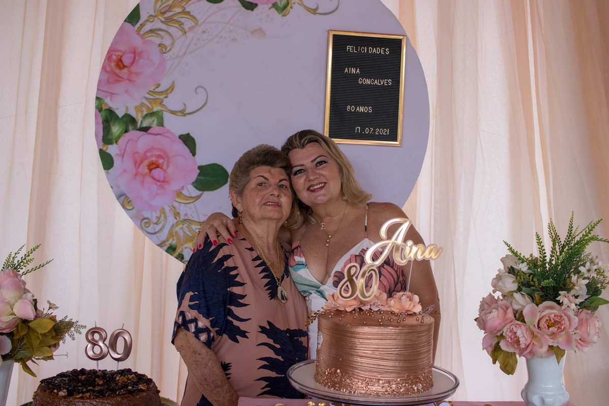 Aniversário de 80 anos - Aina Gonçalves 