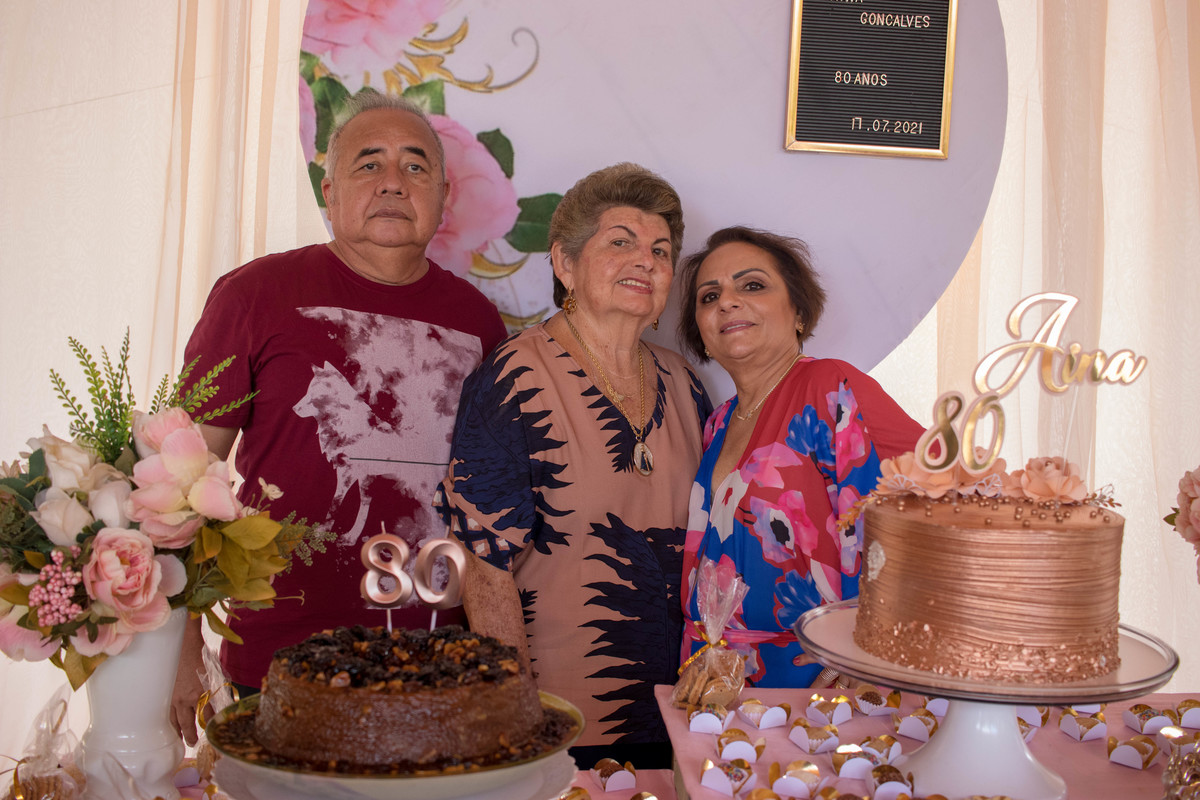 Aniversário de 80 anos - Aina Gonçalves 