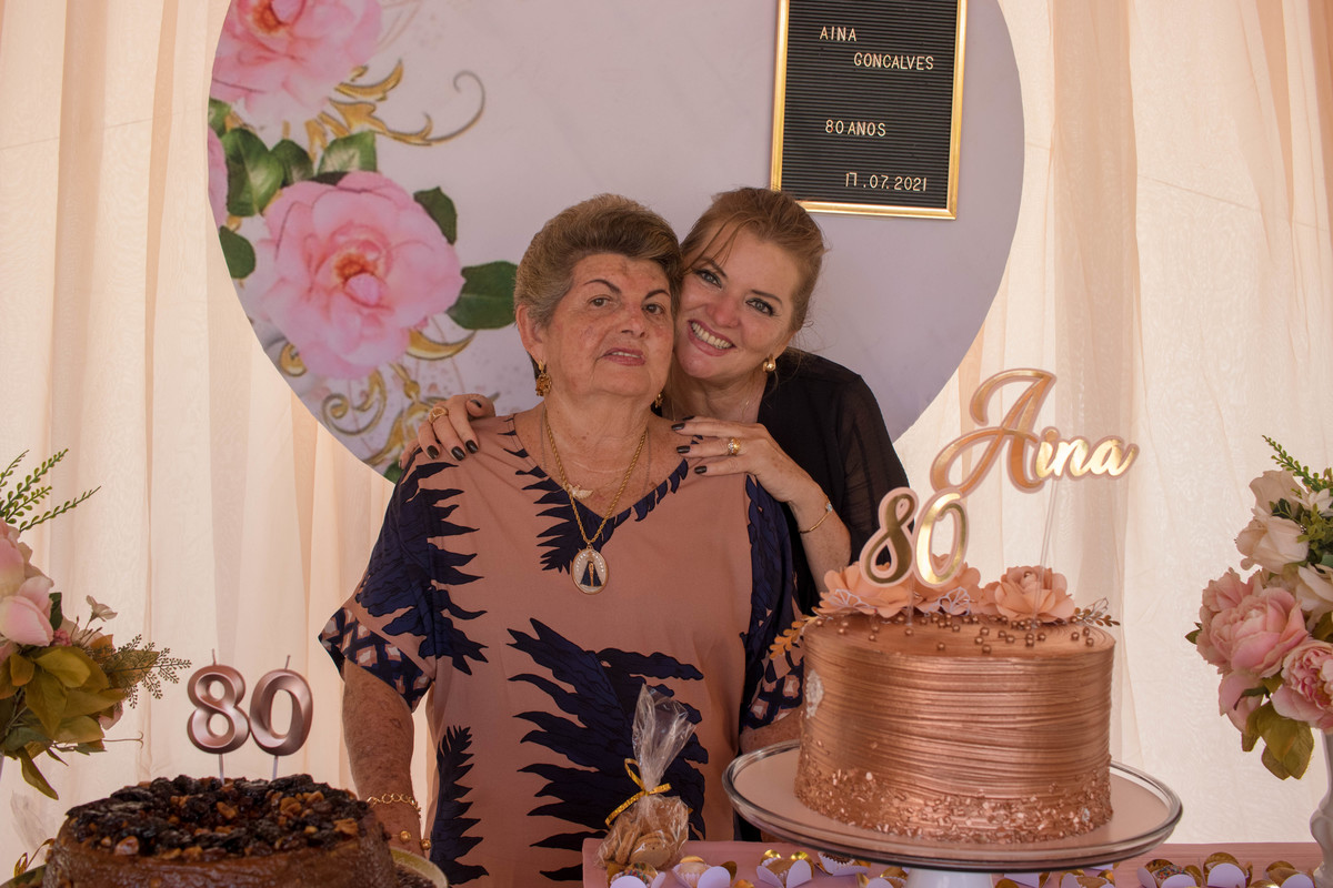 Aniversário de 80 anos - Aina Gonçalves 