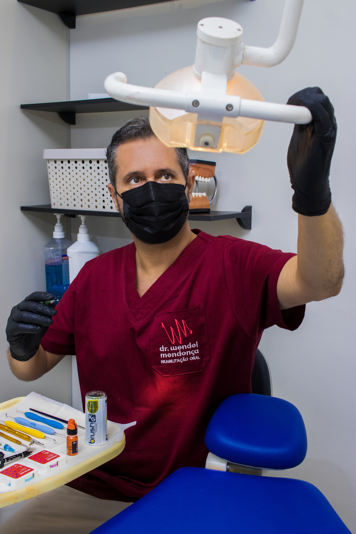 O ensaio empresarial da vez foi com o Dr. Wendel Lima da @dentista_igarape