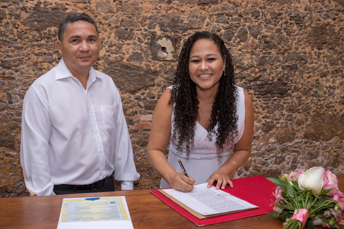 Casamento civil Tatianny e Marcos