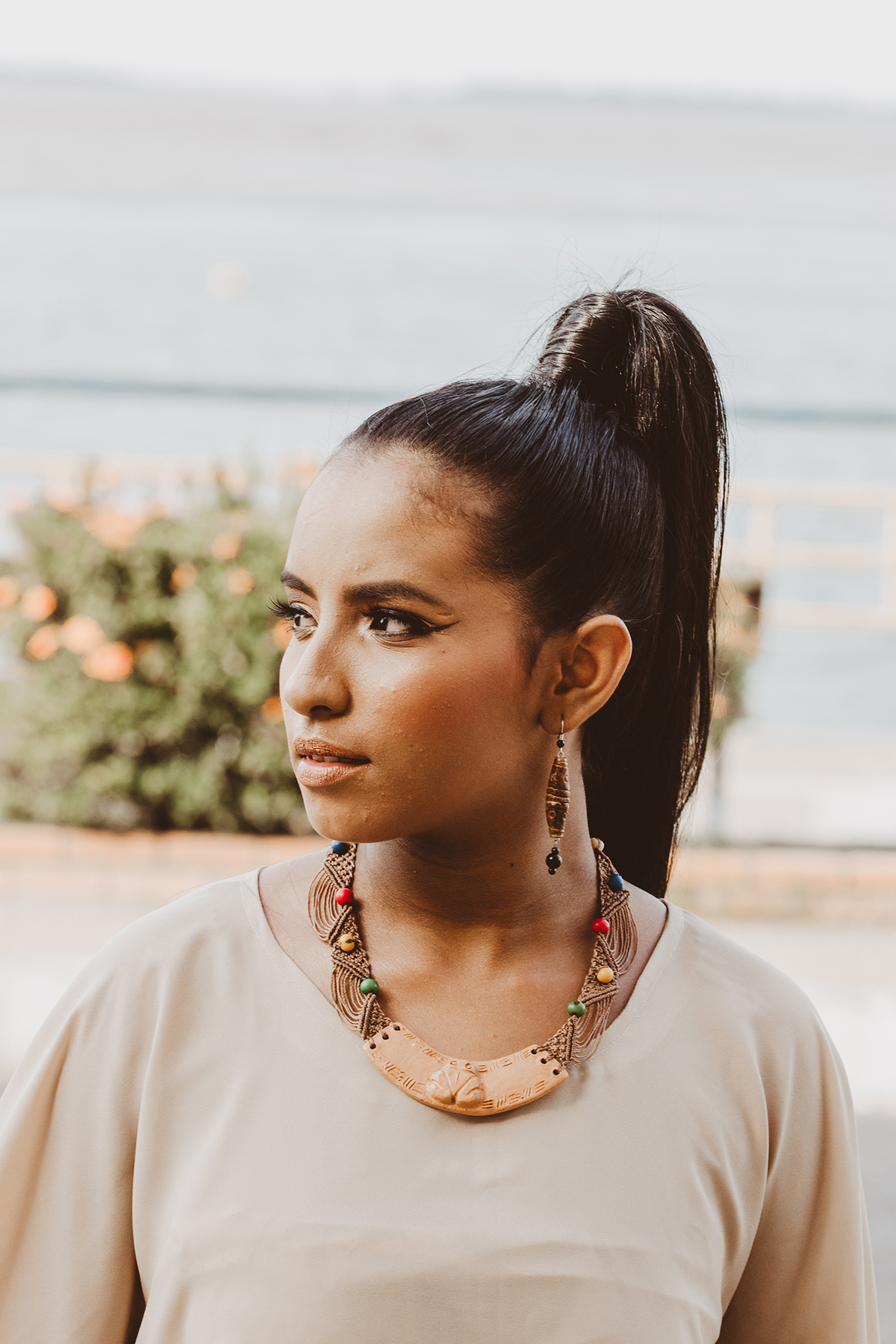 Exposição e Desfile de Moda com Biojoias de Cerâmica - Centro Cultural João Fona - Santarém - Pará