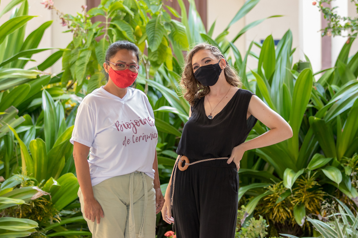 Exposição e Desfile de Moda com Biojoias de Cerâmica - Centro Cultural João Fona - Santarém - Pará
