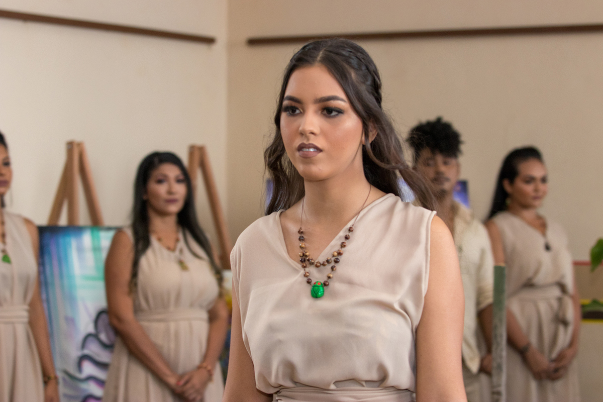 Exposição e Desfile de Moda com Biojoias de Cerâmica - Centro Cultural João Fona - Santarém - Pará