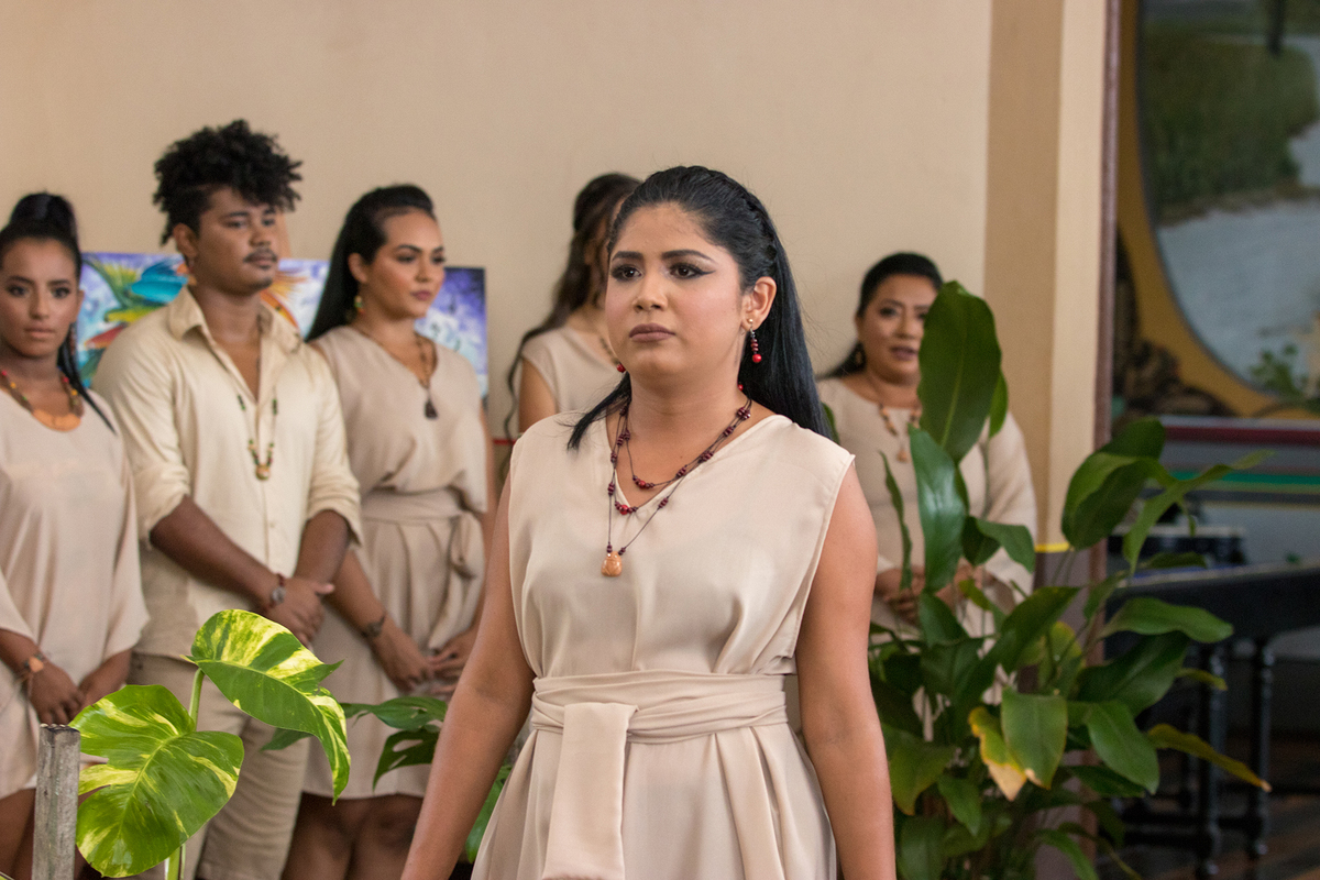 Exposição e Desfile de Moda com Biojoias de Cerâmica - Centro Cultural João Fona - Santarém - Pará