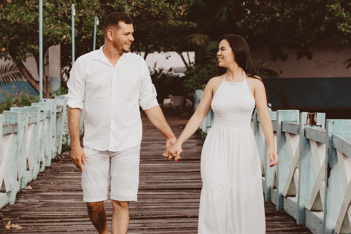 Ensaio casal Mariana e Rafael em Alter do Chão - Pré wedding  