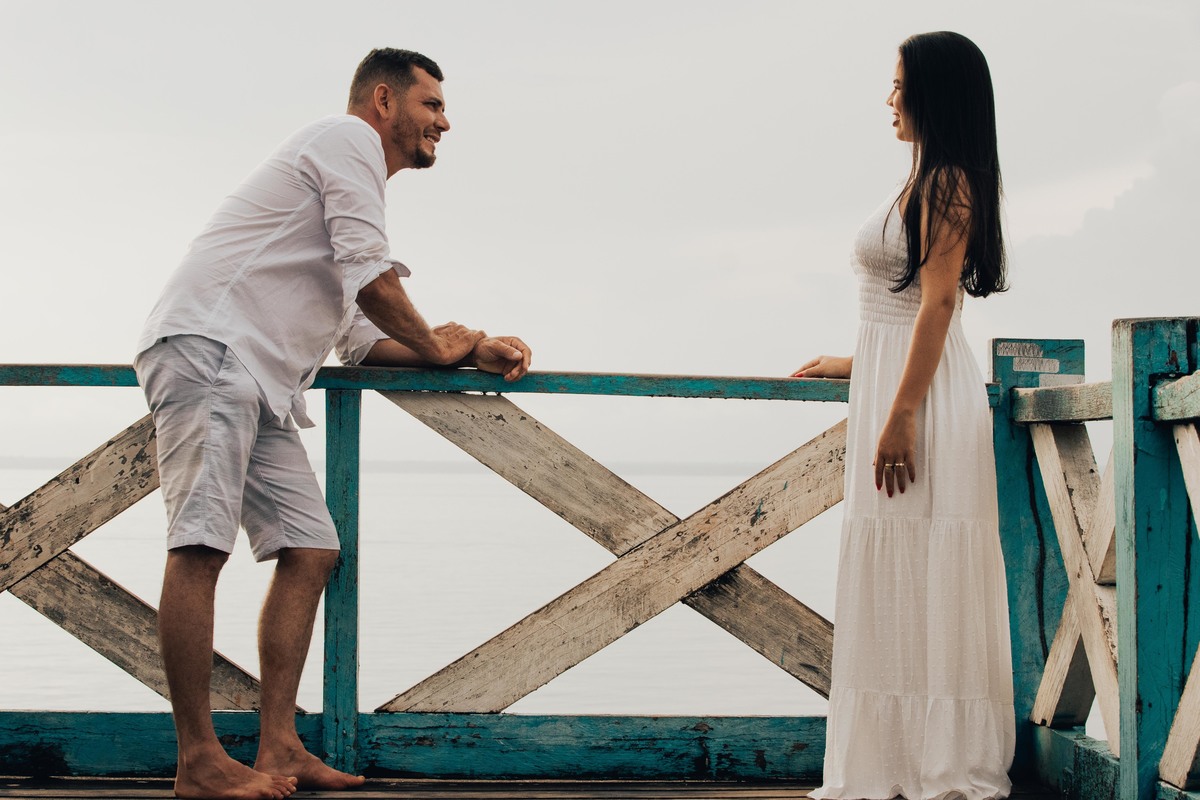 Ensaio casal Mariana e Rafael em Alter do Chão - Pré wedding  