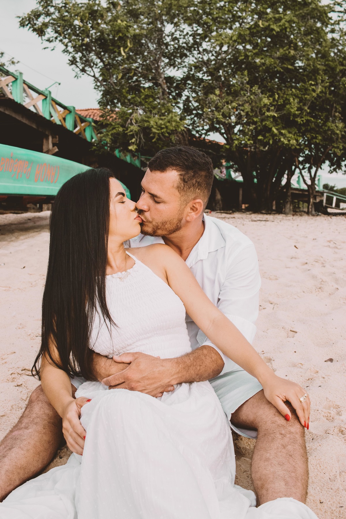 Ensaio casal Mariana e Rafael em Alter do Chão - Pré wedding  