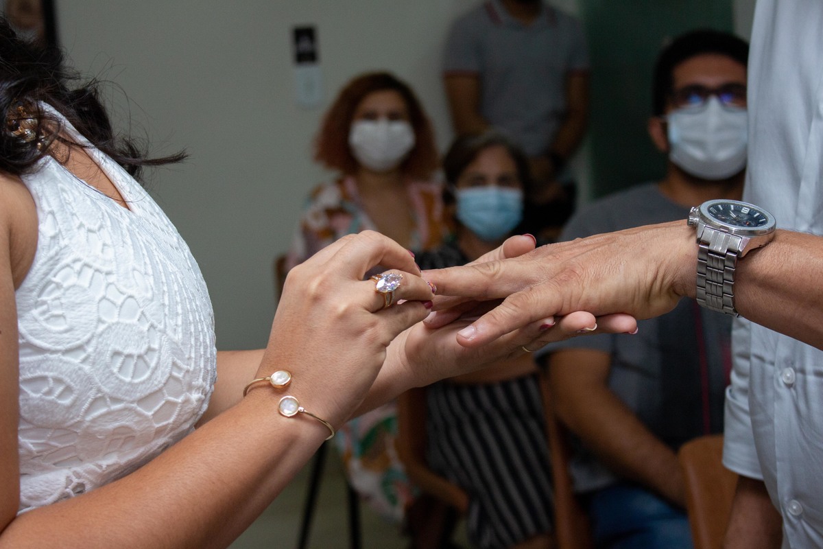 Casamento civil Gemerson e Edmara - Cartório da Prainha 