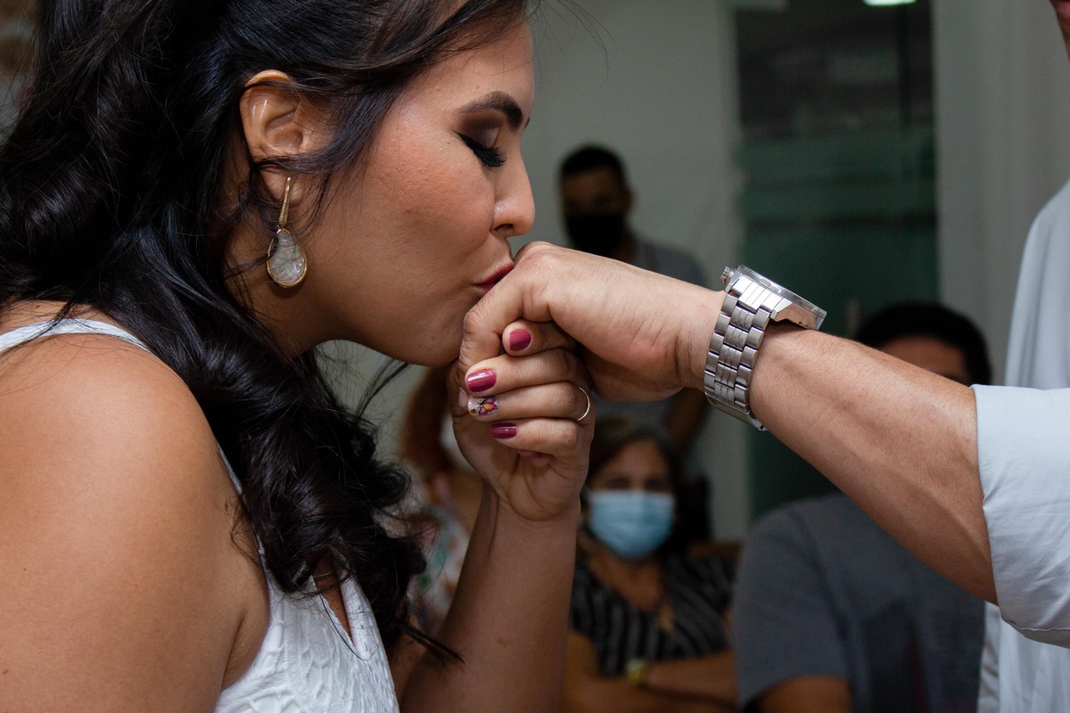 Casamento civil Gemerson e Edmara - Cartório da Prainha 