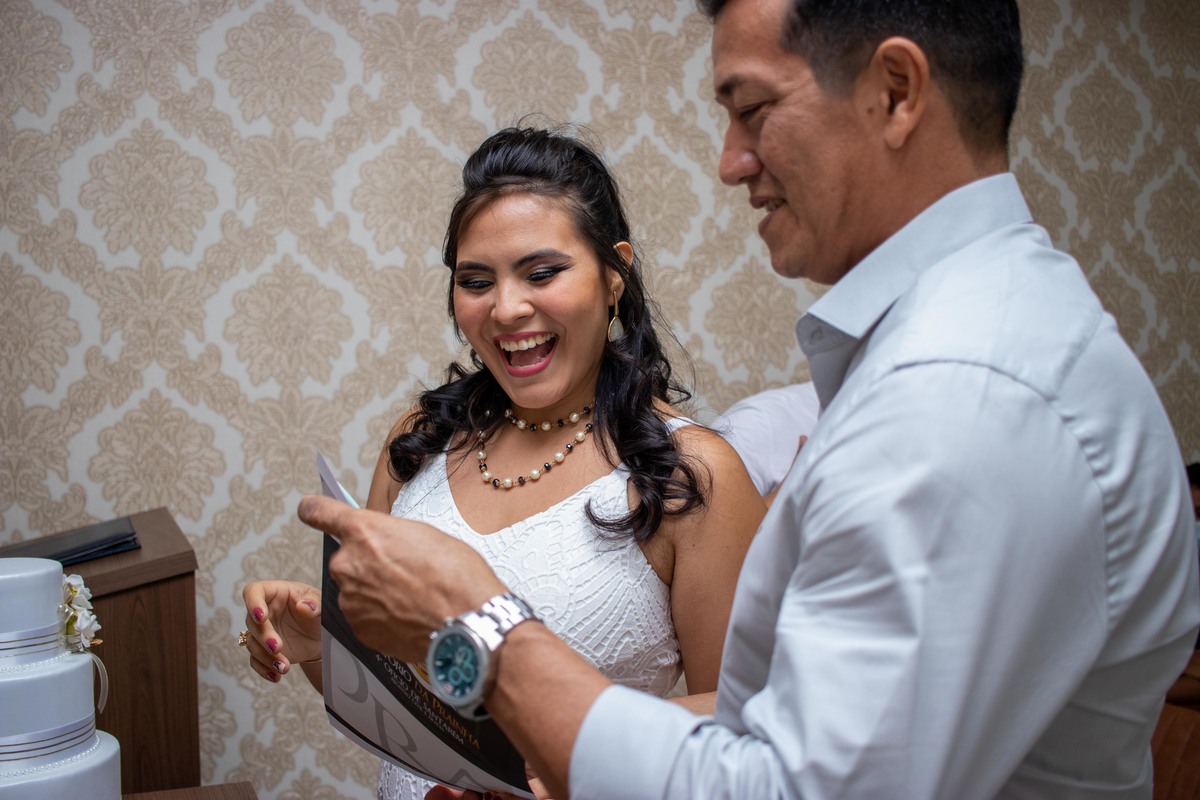 Casamento civil Gemerson e Edmara - Cartório da Prainha 