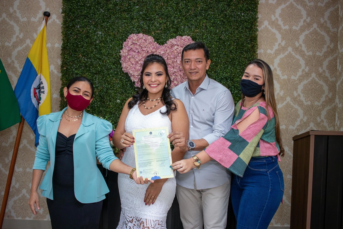 Casamento civil Gemerson e Edmara - Cartório da Prainha 