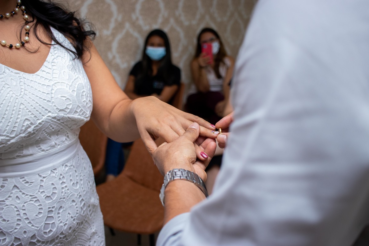 Casamento civil Gemerson e Edmara - Cartório da Prainha 