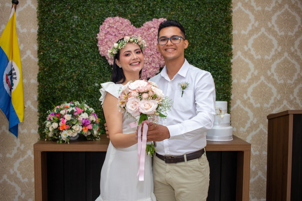 Casamento civil Carla e Giovane - Cartório da Prainha - Santarém Pará 
