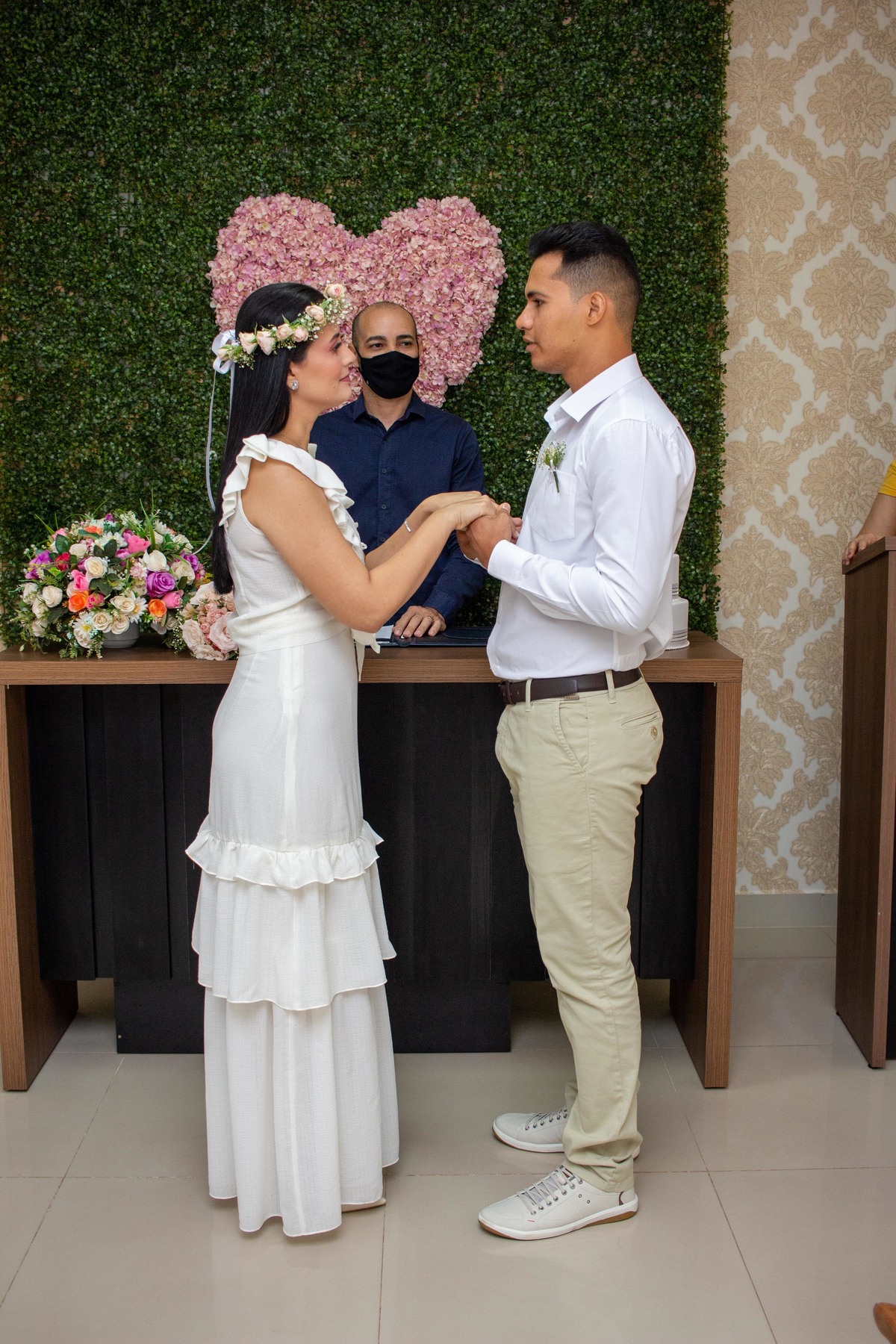 Casamento civil Carla e Giovane - Cartório da Prainha - Santarém Pará 