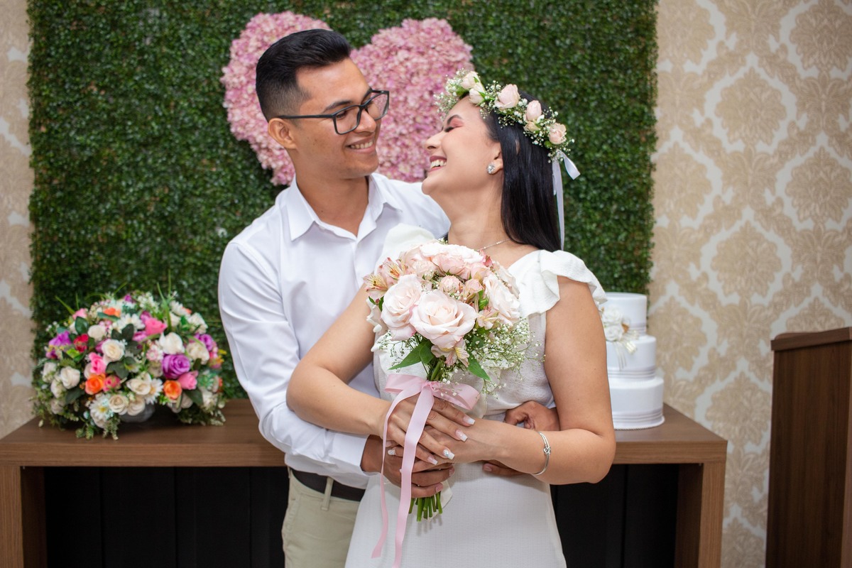 Casamento civil Carla e Giovane - Cartório da Prainha - Santarém Pará 