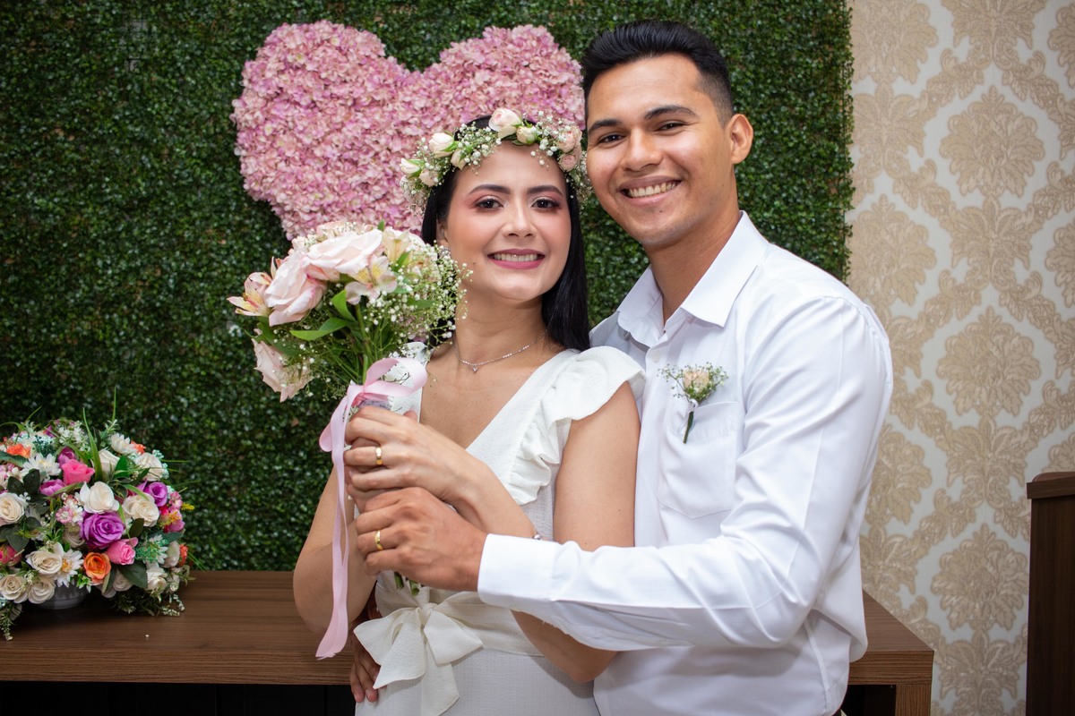 Casamento civil Carla e Giovane - Cartório da Prainha - Santarém Pará 