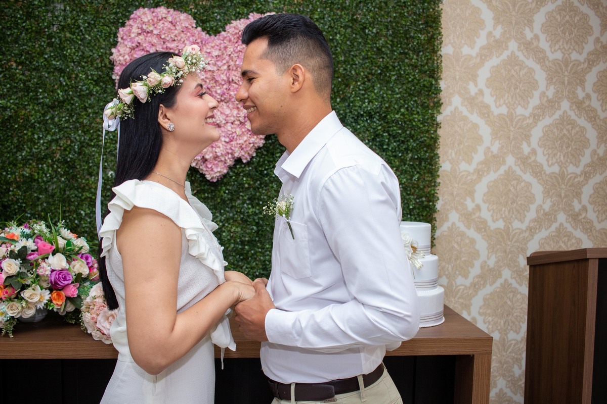 Casamento civil Carla e Giovane - Cartório da Prainha - Santarém Pará 