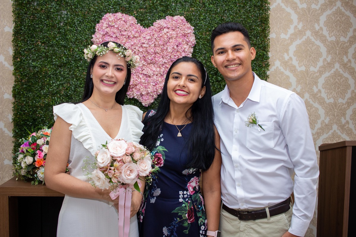 Casamento civil Carla e Giovane - Cartório da Prainha - Santarém Pará 