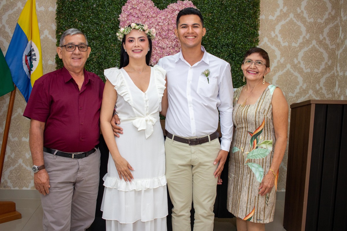 Casamento civil Carla e Giovane - Cartório da Prainha - Santarém Pará 