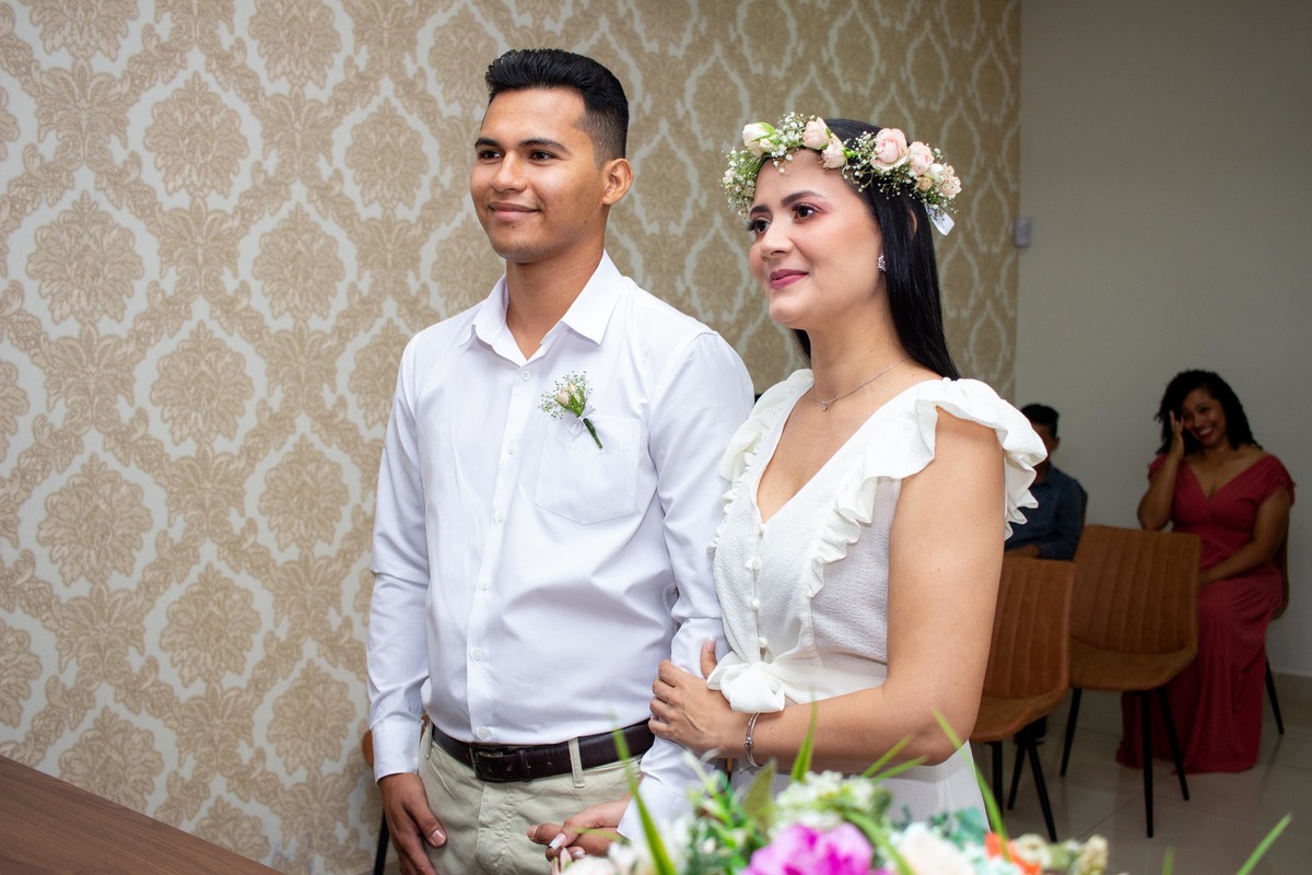 Casamento civil Carla e Giovane - Cartório da Prainha - Santarém Pará 