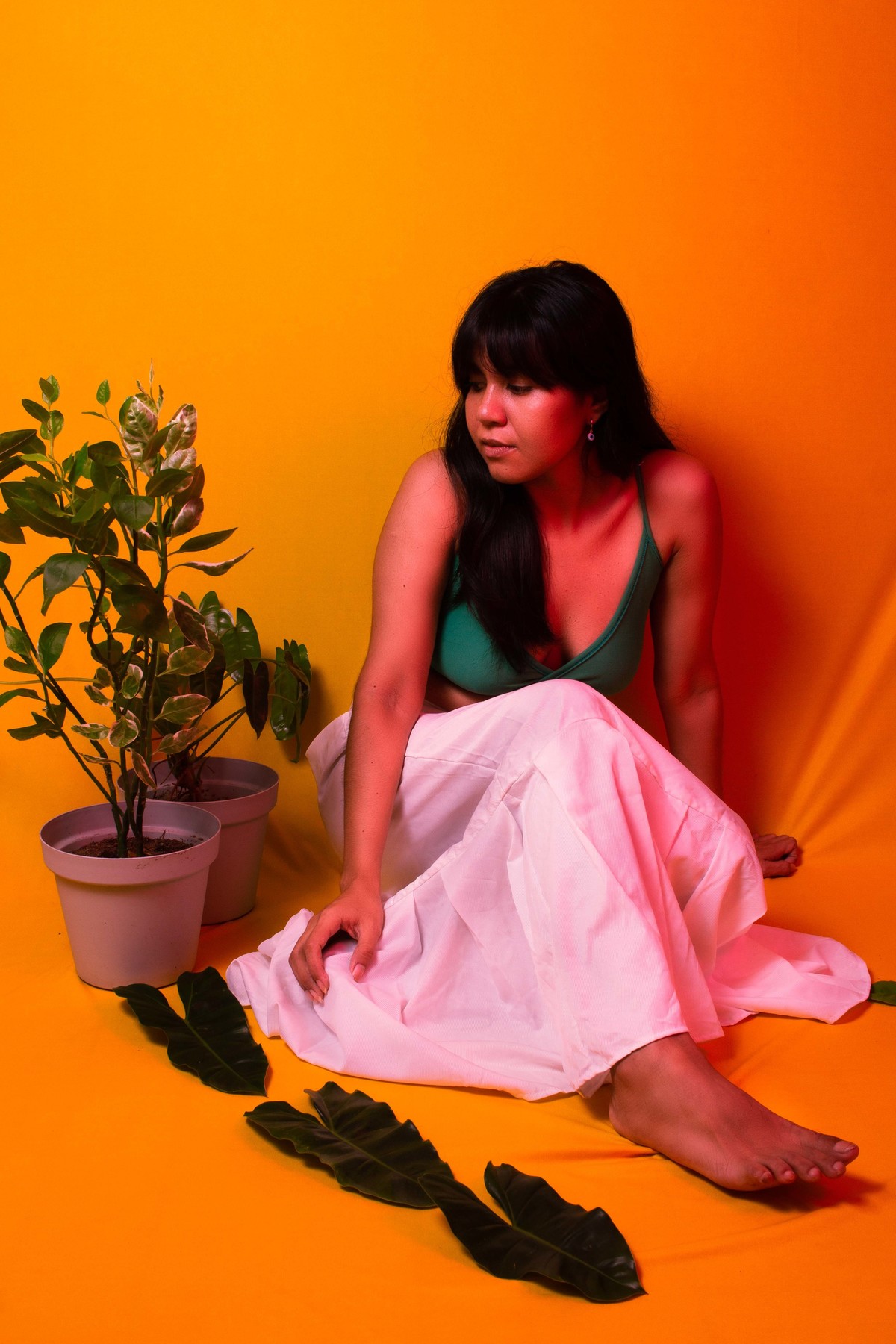 Ensaio feminino em estúdio com Ana Guimarães - Estúdio Composição 