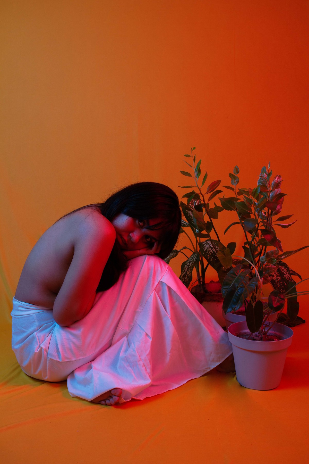 Ensaio feminino em estúdio com Ana Guimarães - Estúdio Composição 