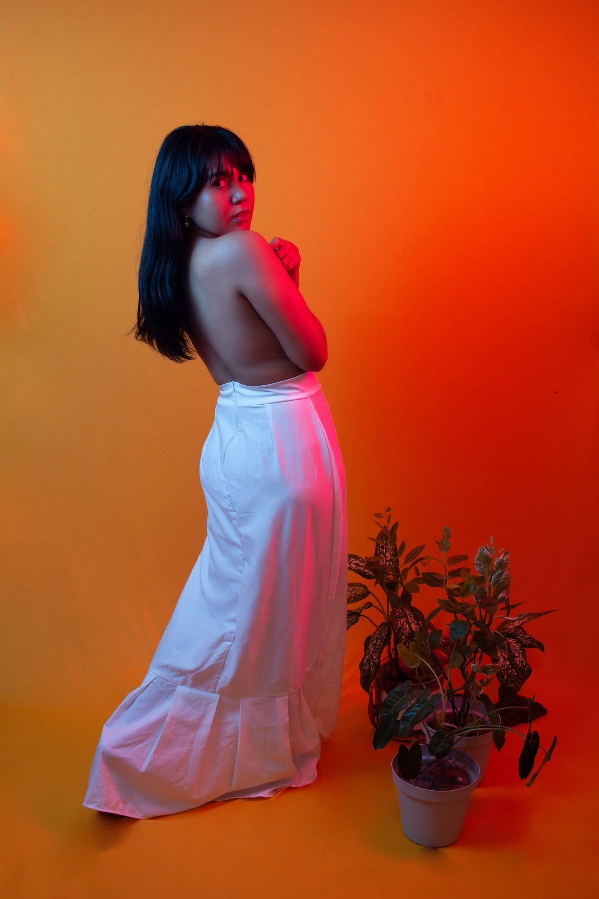 Ensaio feminino em estúdio com Ana Guimarães - Estúdio Composição 