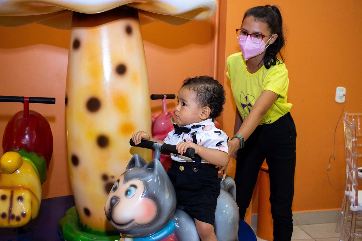 Festa infantil 01 ano do Joaquim Rael Santarém Pará - Cata vento 