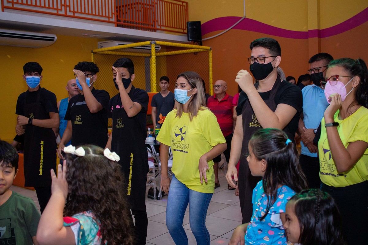 Festa infantil 01 ano do Joaquim Rael Santarém Pará - Cata vento 