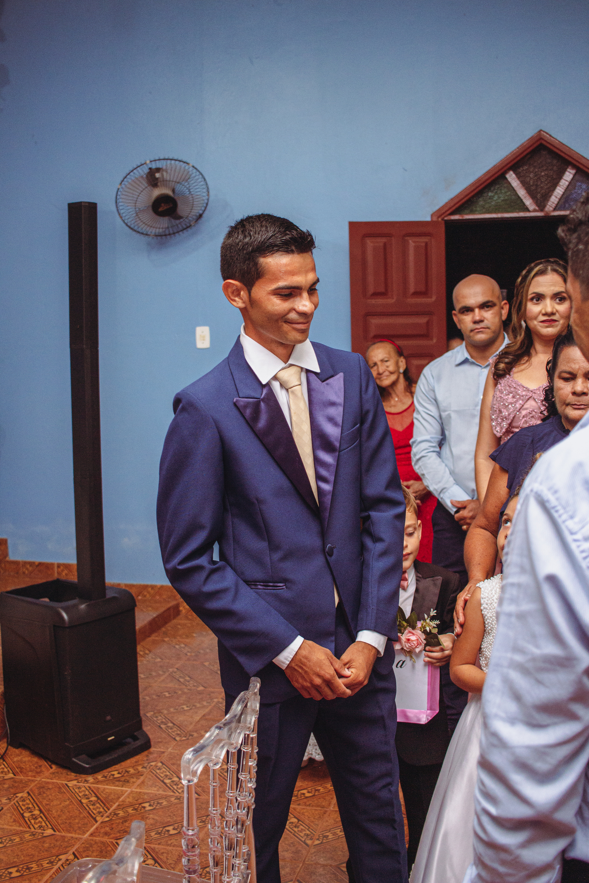 Fotografia do casamento em Santarém Pará, comunidade cedro - Casal Abrão e Clarisse 
