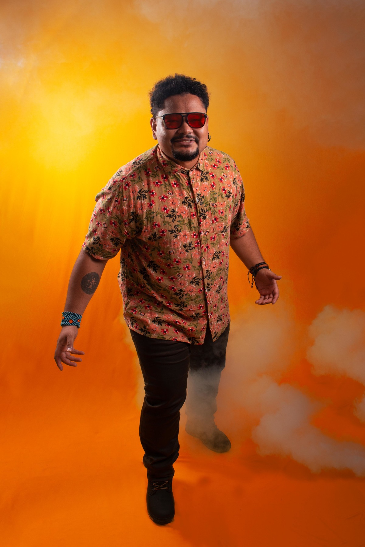 Produção do ensaio para o lançamento do single 