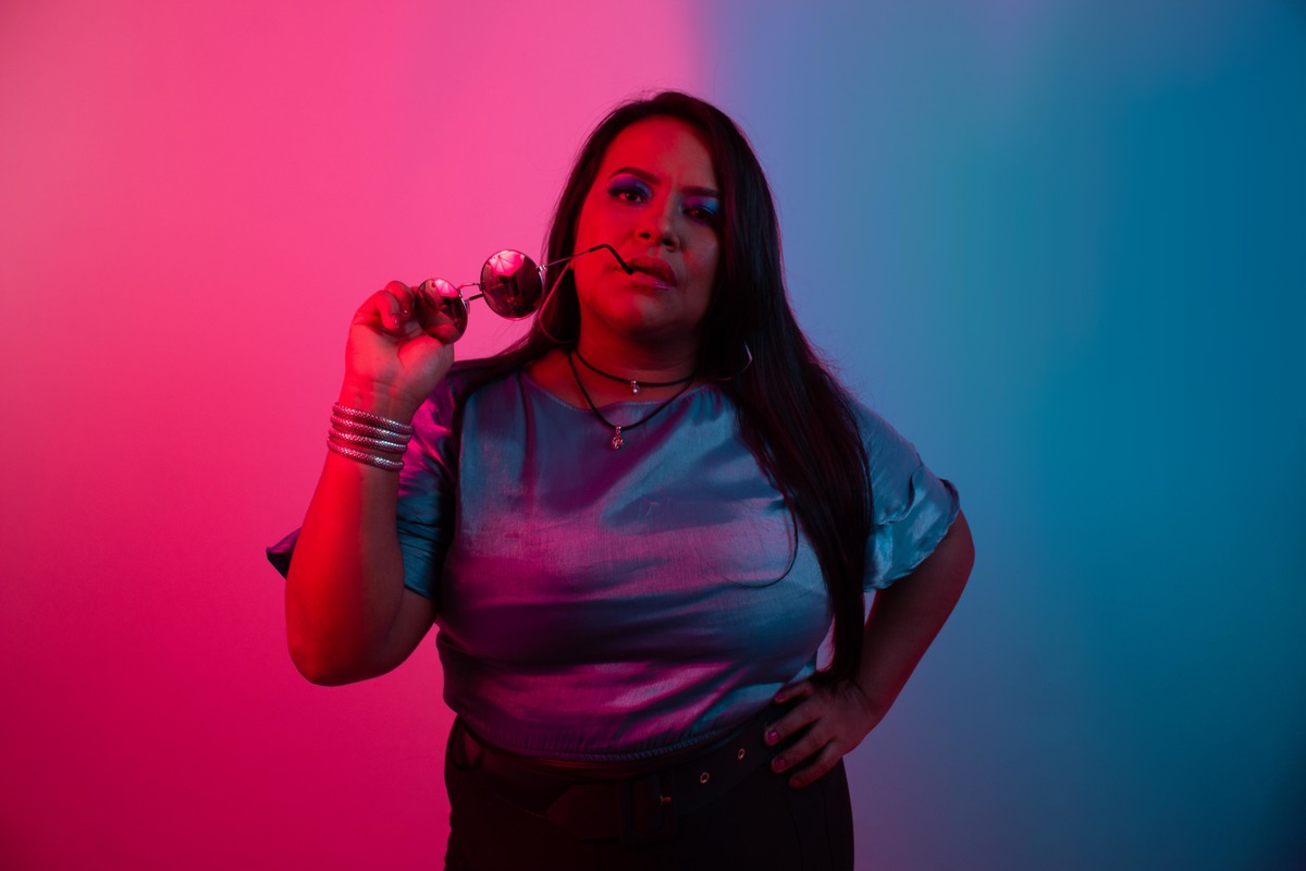 Produção do ensaio para o lançamento do single 