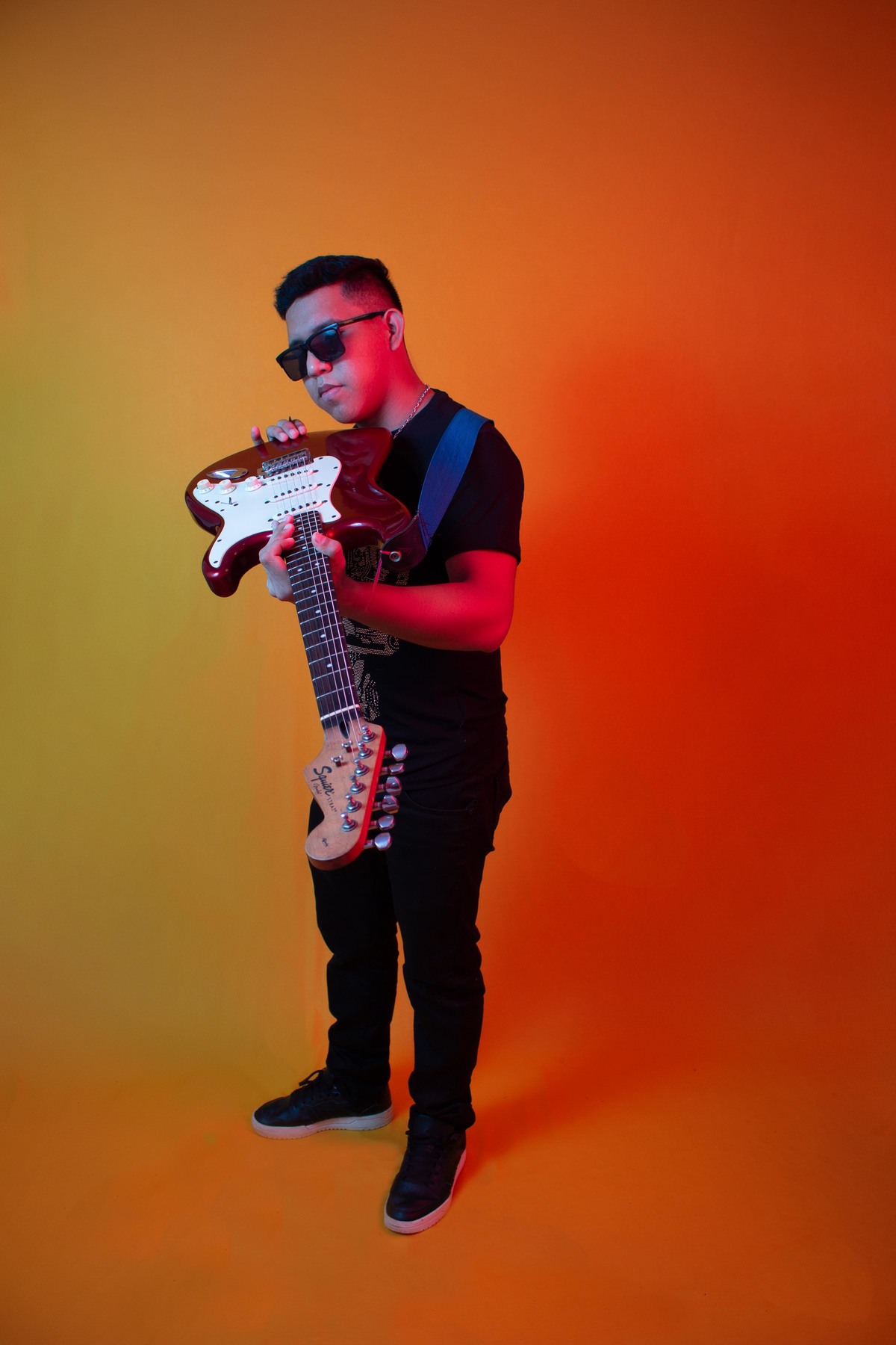 Produção do ensaio para o lançamento do single 