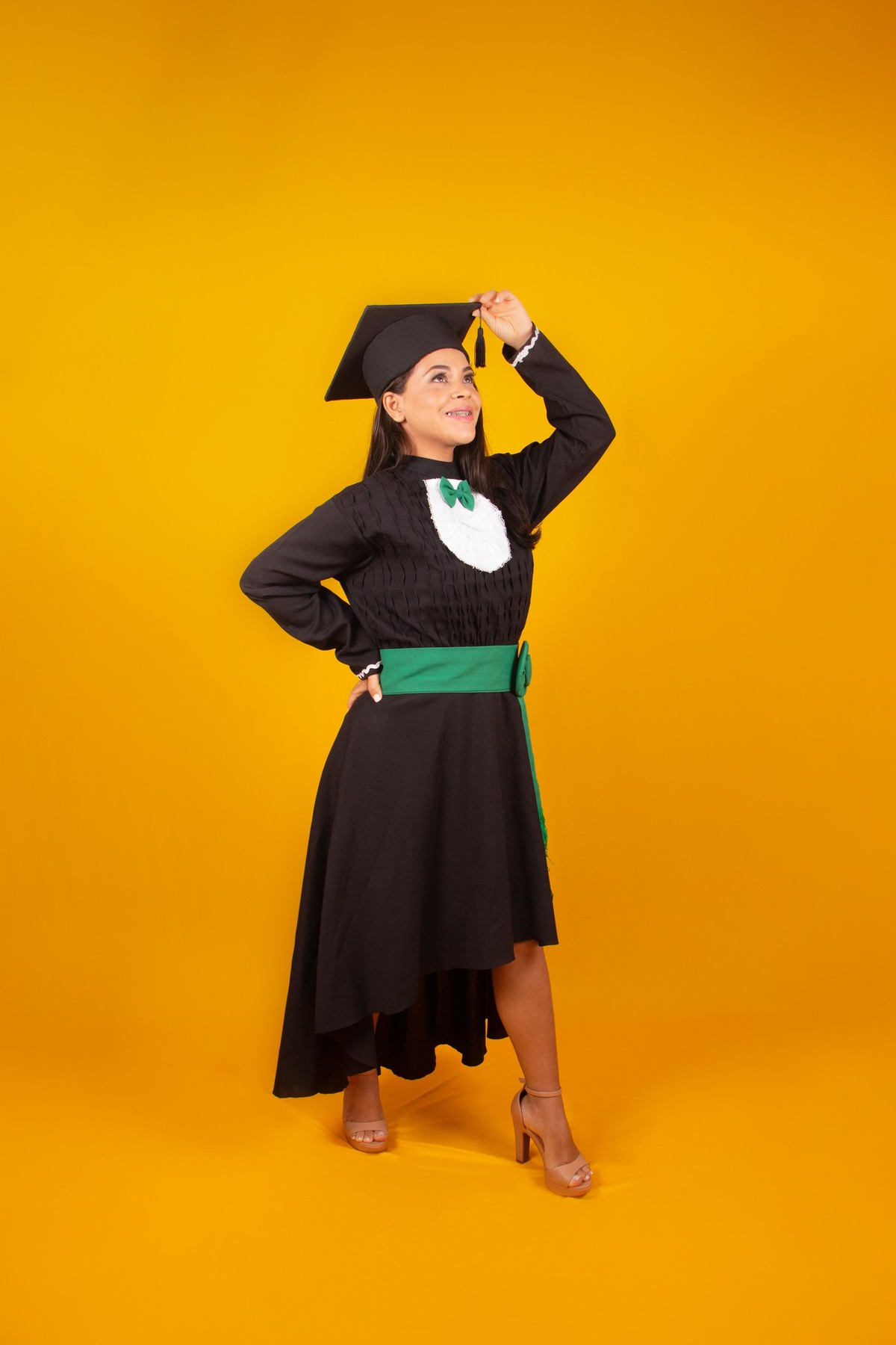 Ensaio de formatura em estúdio Santarém Pará Estúdio Composição