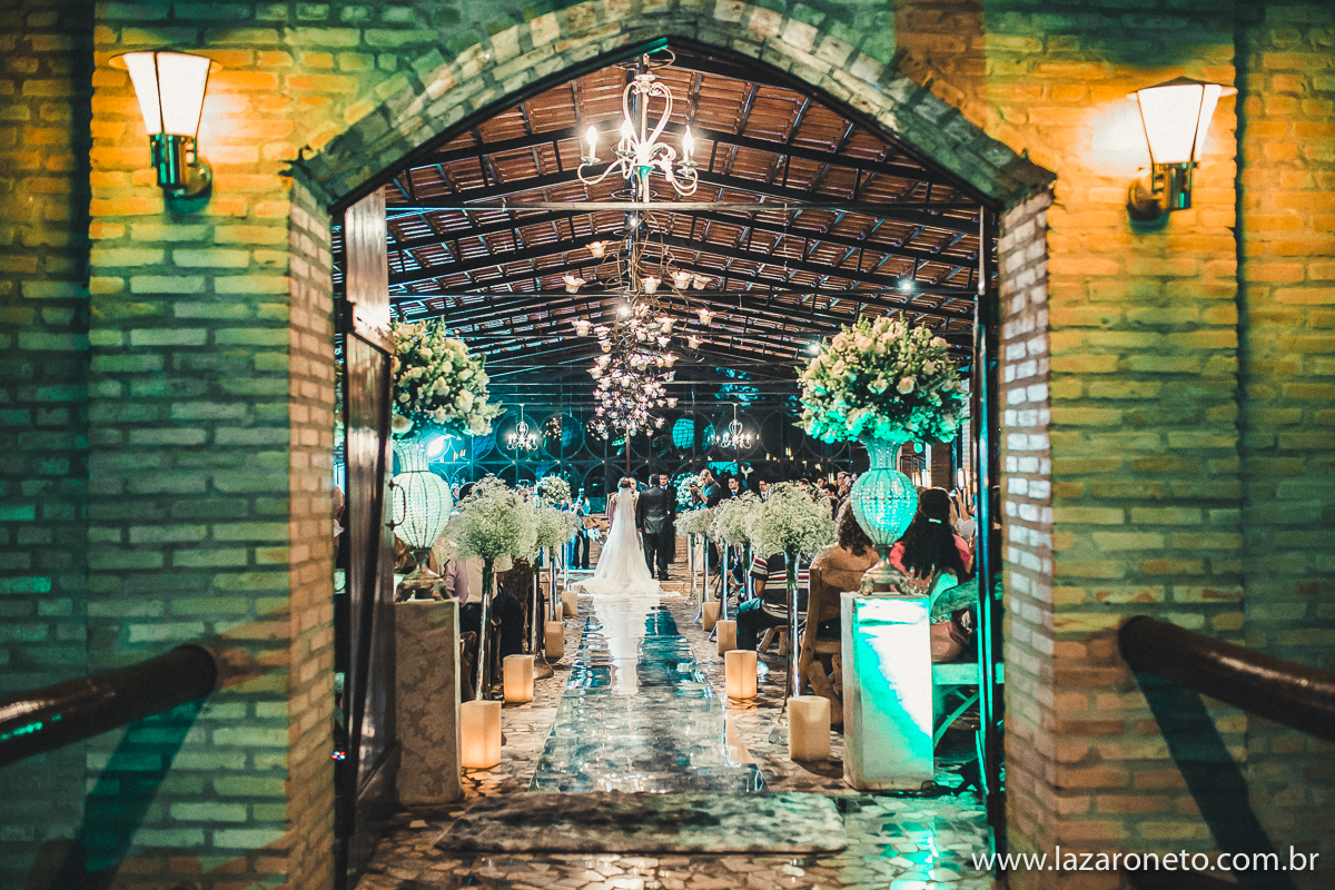 fotografia capela a noite para casamento em Botucatu
