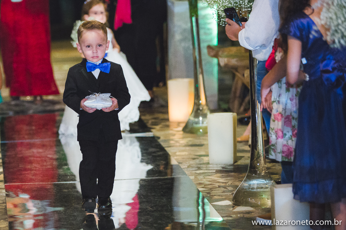 casamento Foto entrada das alianças em Botucatu - SP