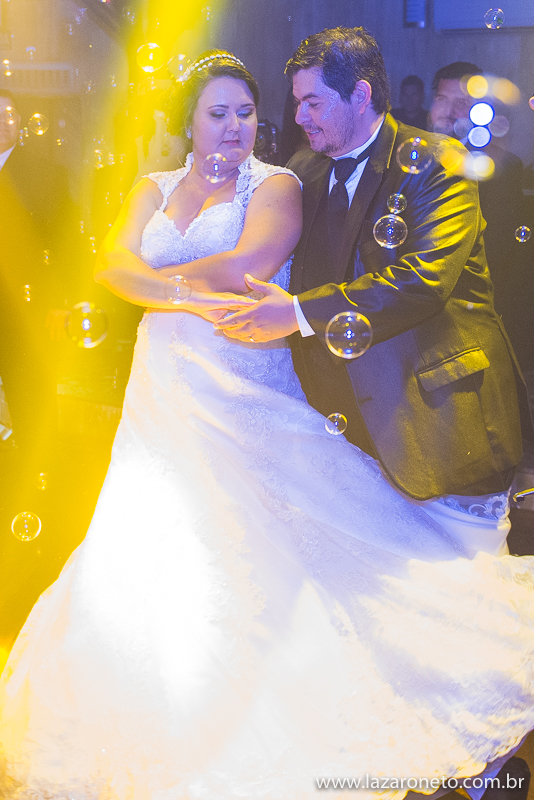 dança dos noivos na cidade de Botucatu