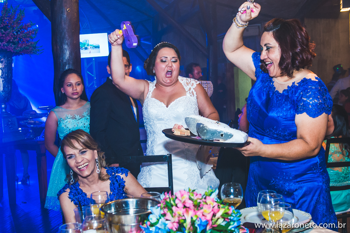 Hora do sapatinho em casamento em Botucatu