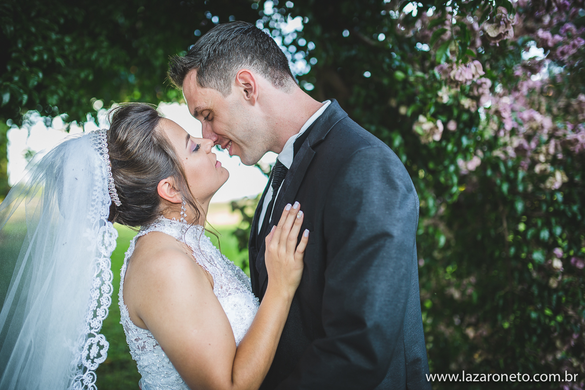foto após casamento em Itatinga