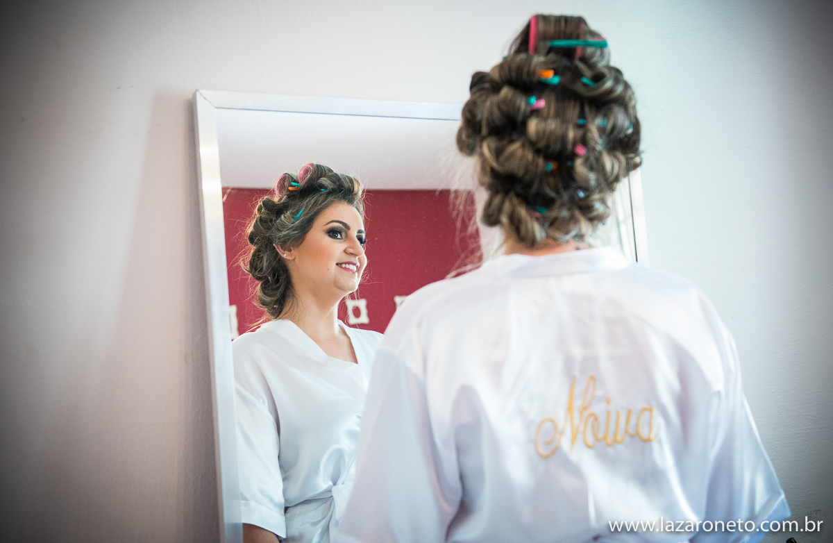 noiva pronta para fotografo de casamento em Itatinga, Botucatu