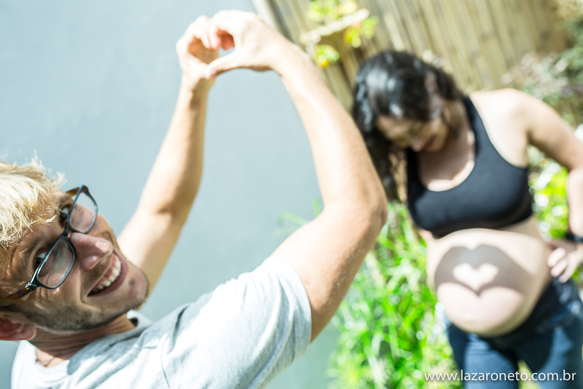 Pose de gestante externo em São Paulo