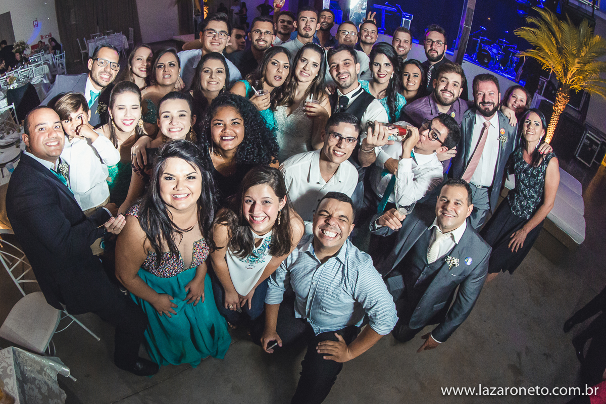 convidados animadíssimo em Casamento em Avaré