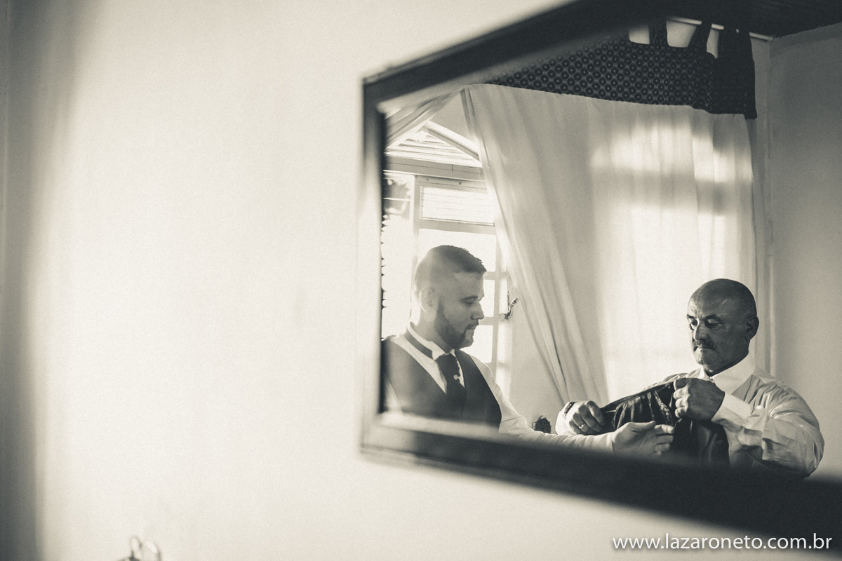 pai arruma filho em casamento em itatinga