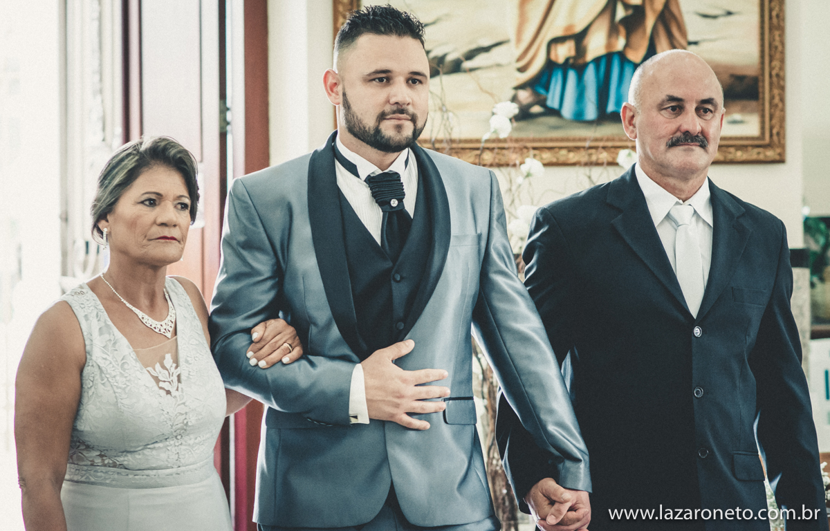 entrada do noivo em Itatinga, Botucatu