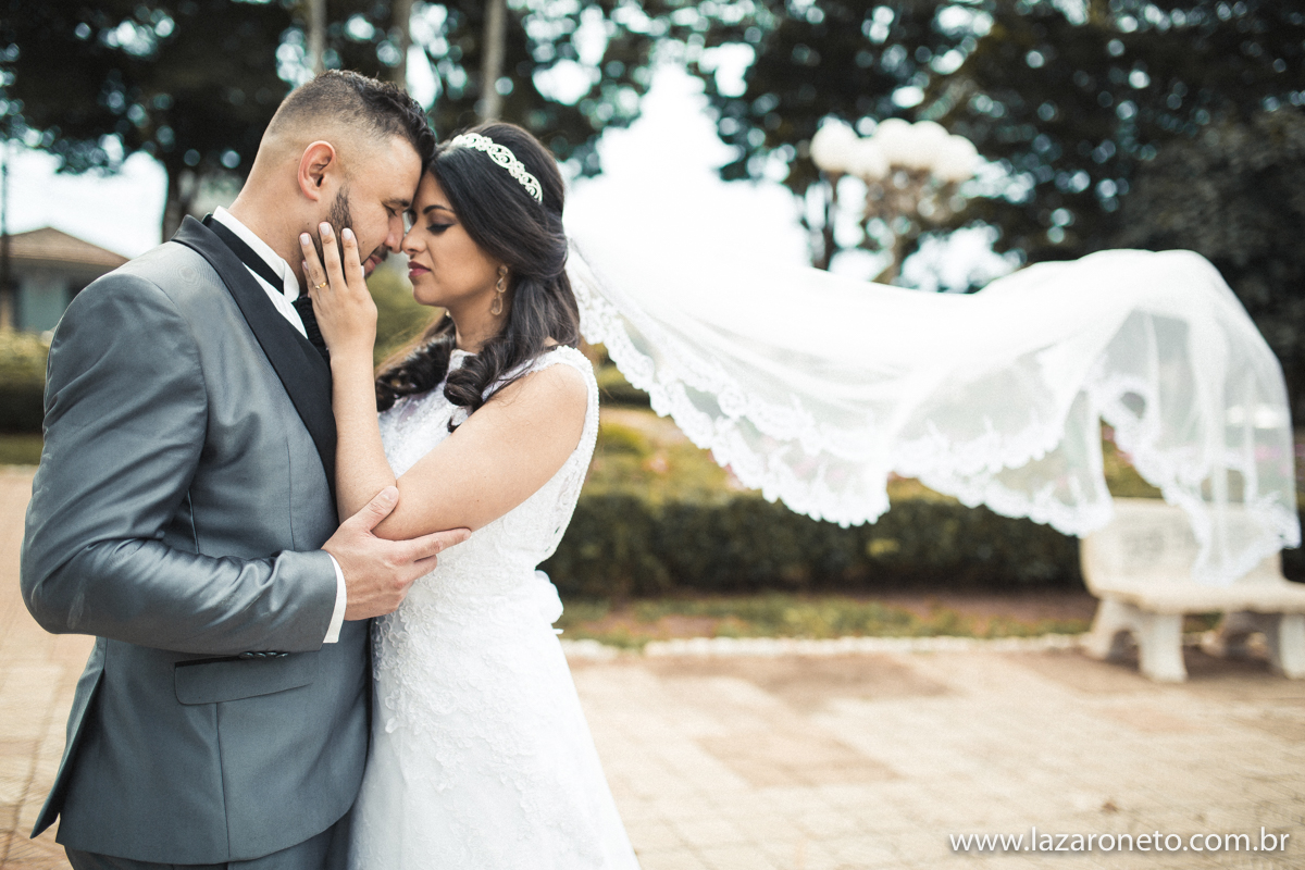 Fotos após casamento em Botucatu