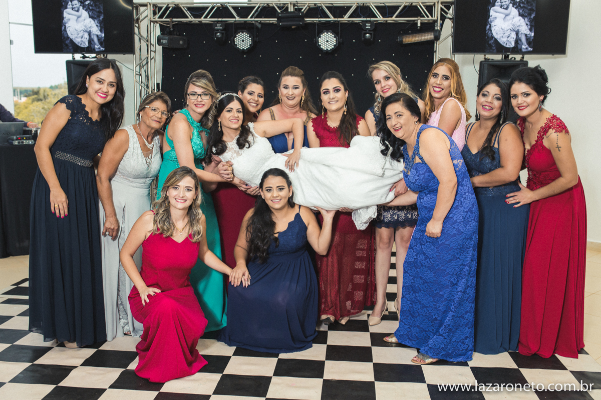 madrinhas foto em buffet Kuality Itatinga