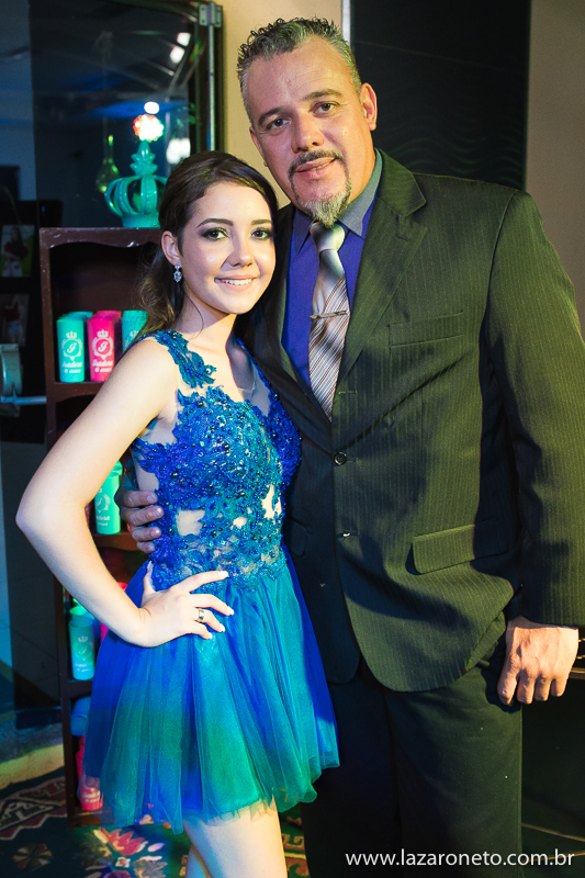 Pai e filha fazem fotos 15 anos em Botucatu